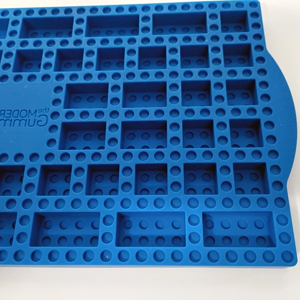 Brick Figure Silicone Mold, The Modern Gummy, Gummy Ice Cube Tray, DIY Gummies
